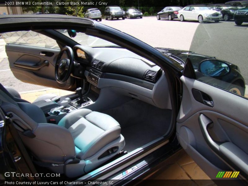 Carbon Black Metallic / Grey 2003 BMW M3 Convertible