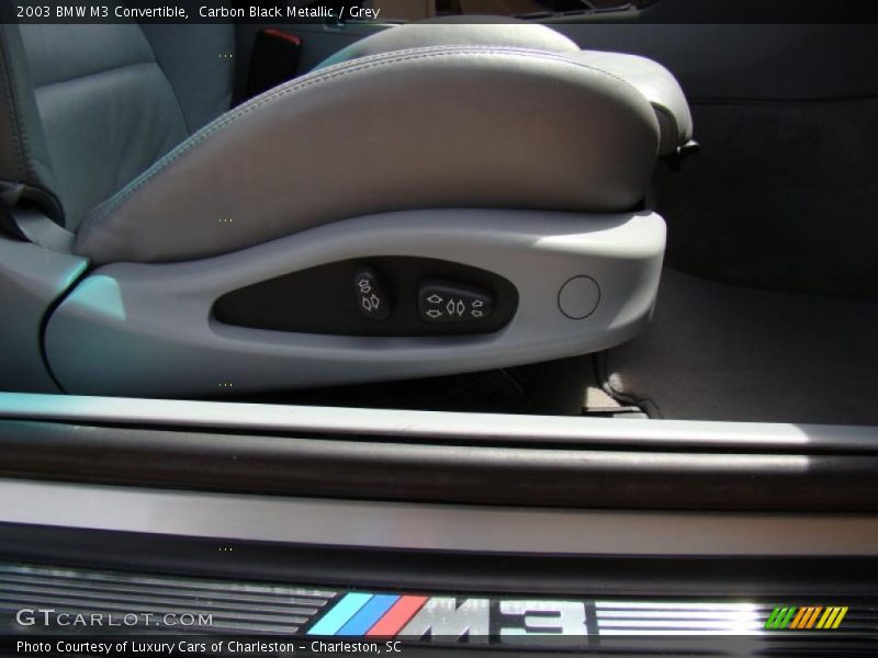 Carbon Black Metallic / Grey 2003 BMW M3 Convertible