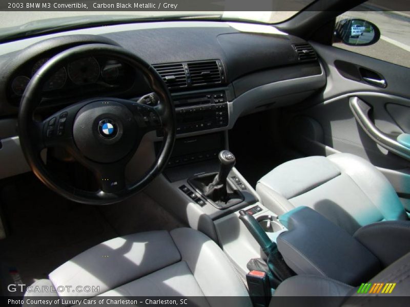 Carbon Black Metallic / Grey 2003 BMW M3 Convertible