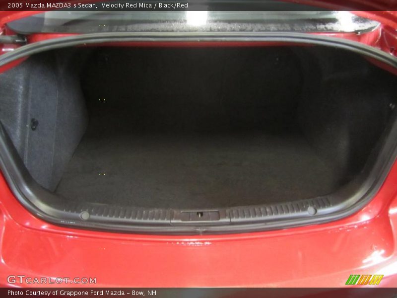 Velocity Red Mica / Black/Red 2005 Mazda MAZDA3 s Sedan