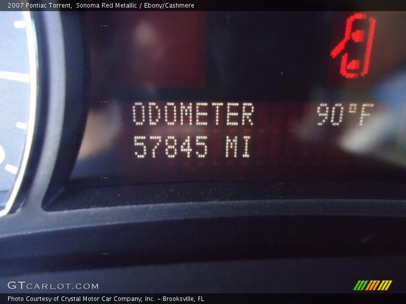 Sonoma Red Metallic / Ebony/Cashmere 2007 Pontiac Torrent