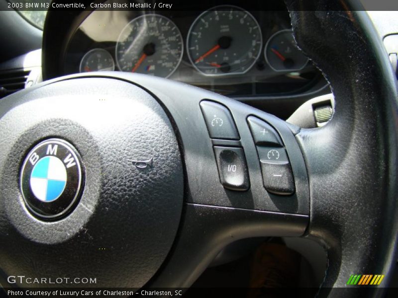 Controls of 2003 M3 Convertible