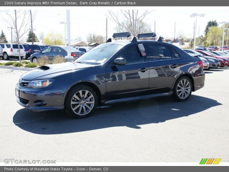  2009 Impreza WRX Premium Sedan Dark Gray Metallic