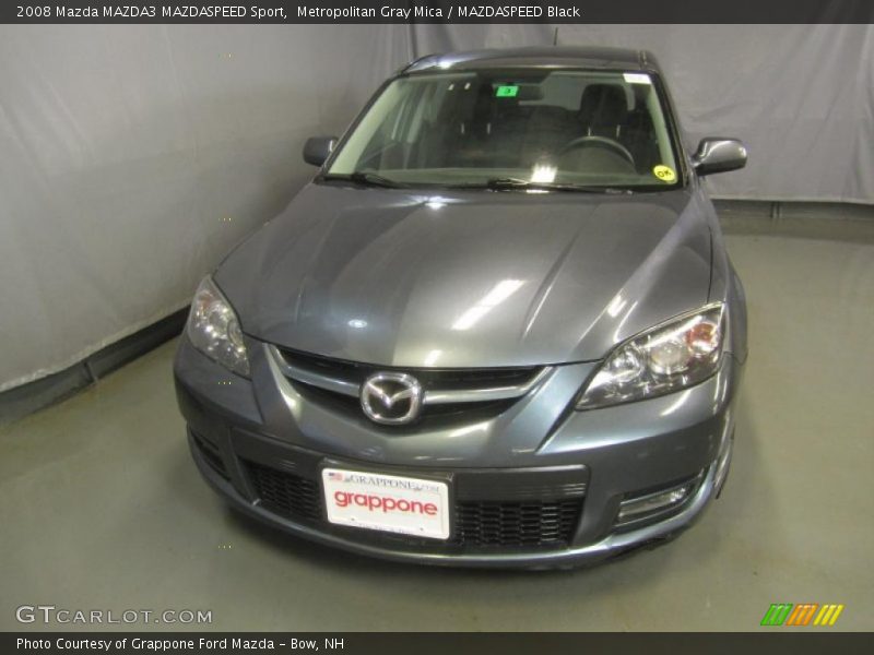 Metropolitan Gray Mica / MAZDASPEED Black 2008 Mazda MAZDA3 MAZDASPEED Sport