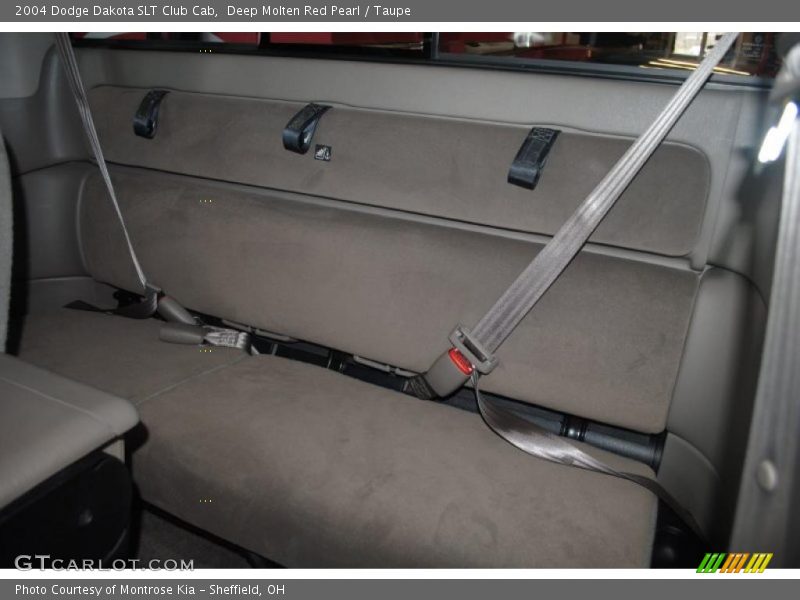 Deep Molten Red Pearl / Taupe 2004 Dodge Dakota SLT Club Cab