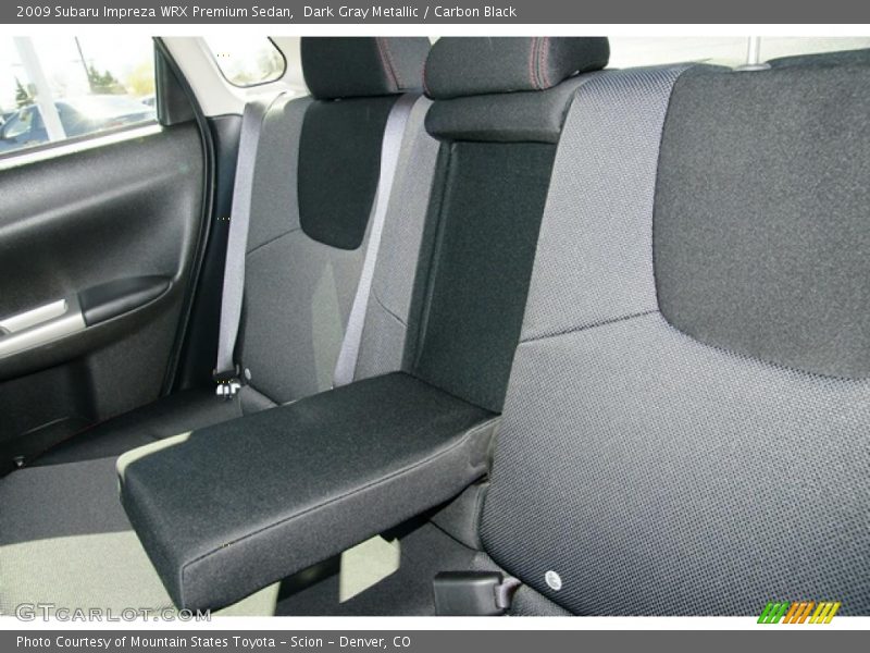 Dark Gray Metallic / Carbon Black 2009 Subaru Impreza WRX Premium Sedan