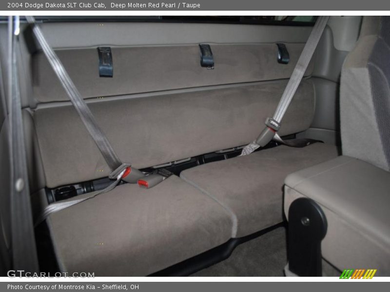 Deep Molten Red Pearl / Taupe 2004 Dodge Dakota SLT Club Cab