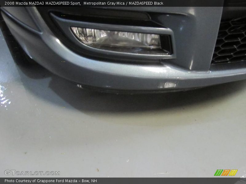 Metropolitan Gray Mica / MAZDASPEED Black 2008 Mazda MAZDA3 MAZDASPEED Sport