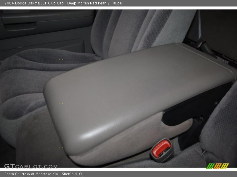Deep Molten Red Pearl / Taupe 2004 Dodge Dakota SLT Club Cab