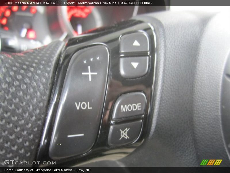 Metropolitan Gray Mica / MAZDASPEED Black 2008 Mazda MAZDA3 MAZDASPEED Sport