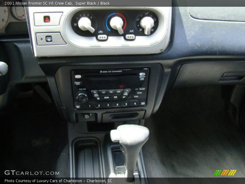 Super Black / Black 2001 Nissan Frontier SC V6 Crew Cab