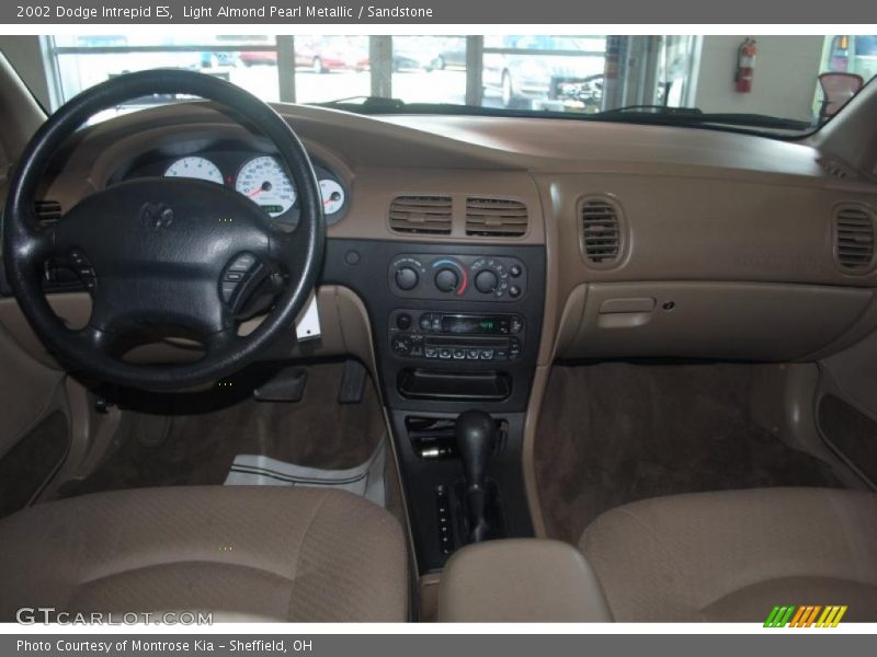 Dashboard of 2002 Intrepid ES