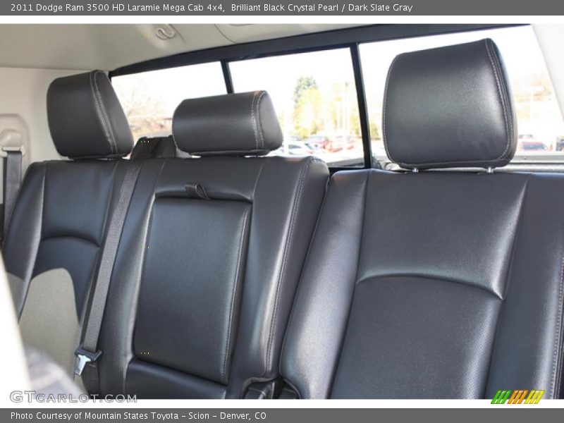  2011 Ram 3500 HD Laramie Mega Cab 4x4 Dark Slate Gray Interior