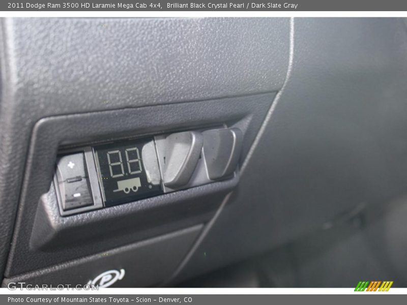 Controls of 2011 Ram 3500 HD Laramie Mega Cab 4x4