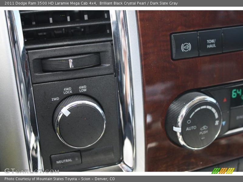 Controls of 2011 Ram 3500 HD Laramie Mega Cab 4x4