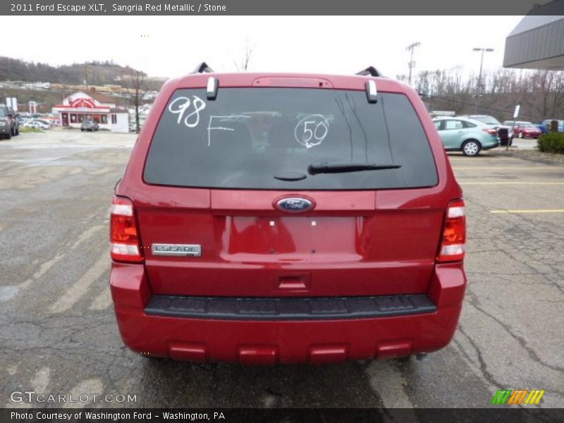 Sangria Red Metallic / Stone 2011 Ford Escape XLT