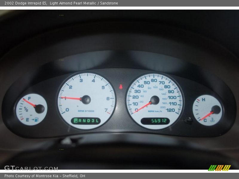  2002 Intrepid ES ES Gauges