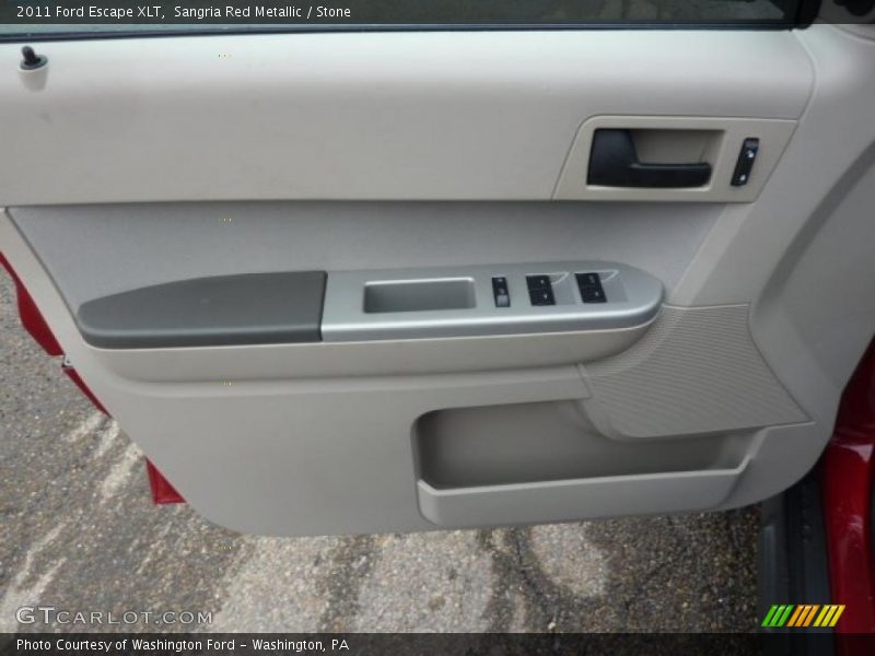 Sangria Red Metallic / Stone 2011 Ford Escape XLT
