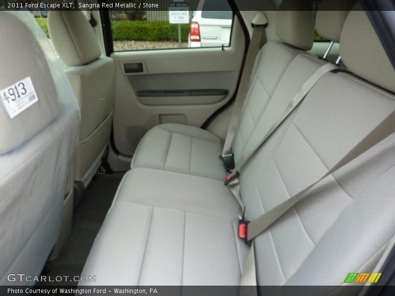 Sangria Red Metallic / Stone 2011 Ford Escape XLT