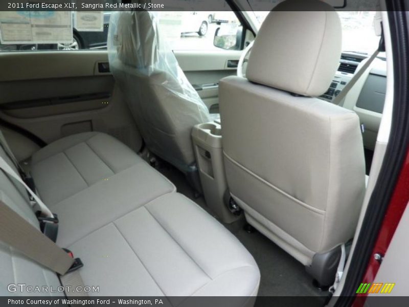 Sangria Red Metallic / Stone 2011 Ford Escape XLT