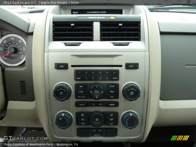 Sangria Red Metallic / Stone 2011 Ford Escape XLT