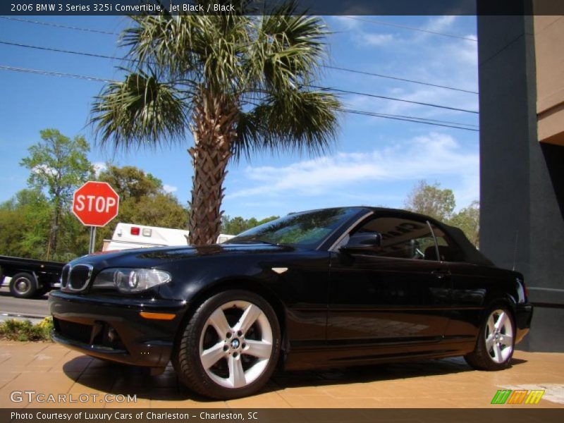 Jet Black / Black 2006 BMW 3 Series 325i Convertible