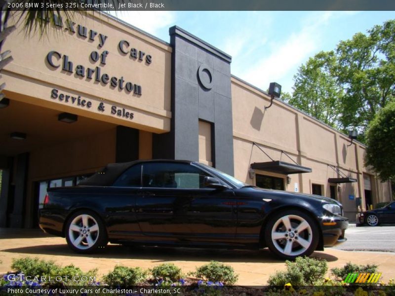 Jet Black / Black 2006 BMW 3 Series 325i Convertible