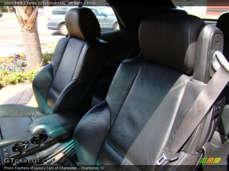 Jet Black / Black 2006 BMW 3 Series 325i Convertible