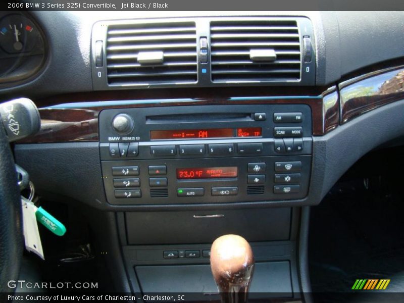 Jet Black / Black 2006 BMW 3 Series 325i Convertible