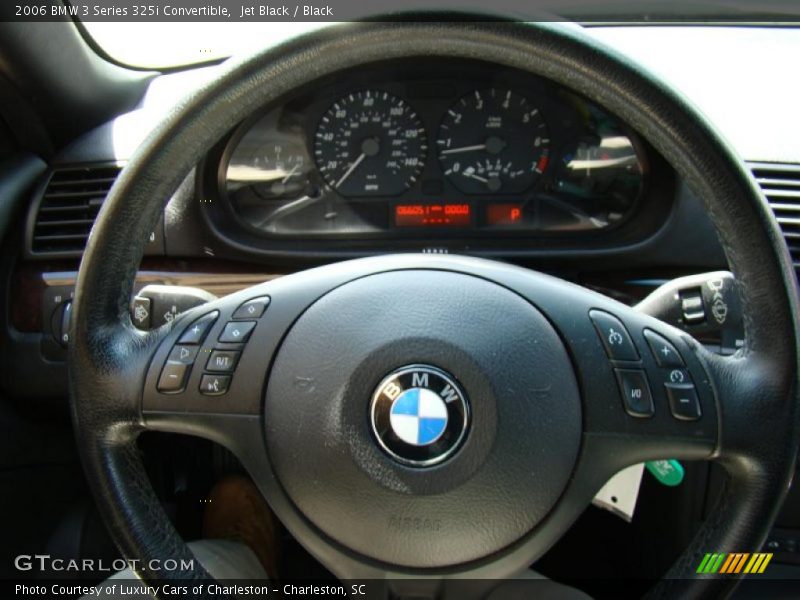 Jet Black / Black 2006 BMW 3 Series 325i Convertible