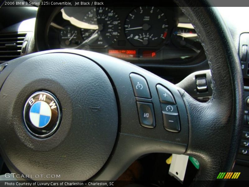 Jet Black / Black 2006 BMW 3 Series 325i Convertible