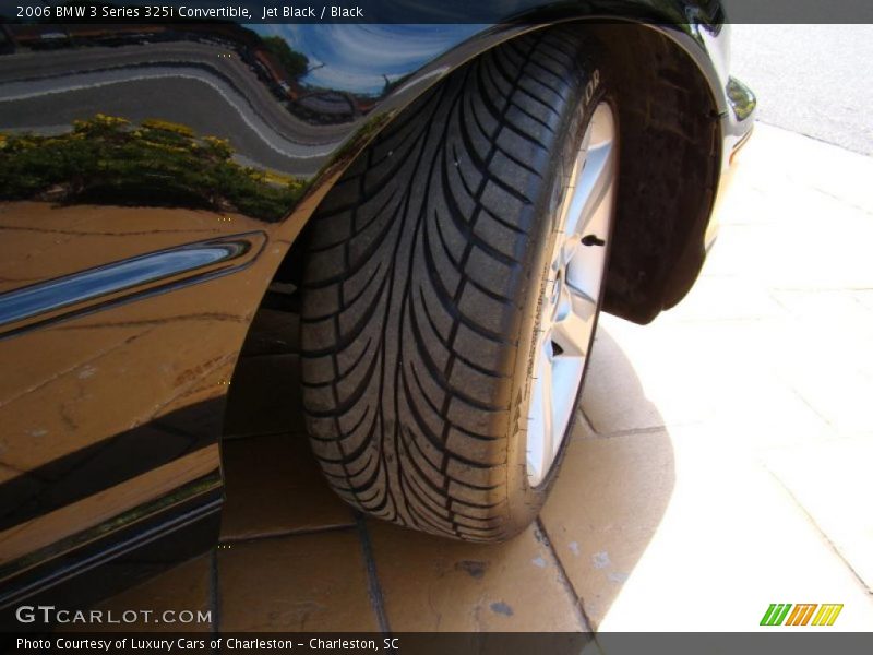 Jet Black / Black 2006 BMW 3 Series 325i Convertible