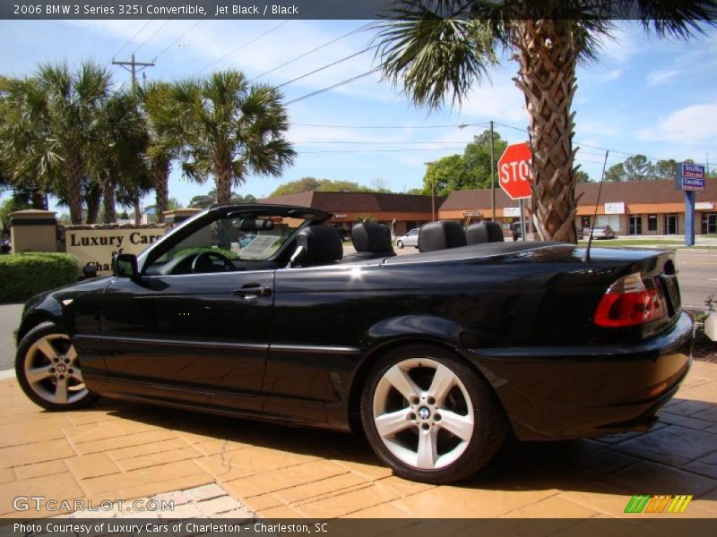 Jet Black / Black 2006 BMW 3 Series 325i Convertible