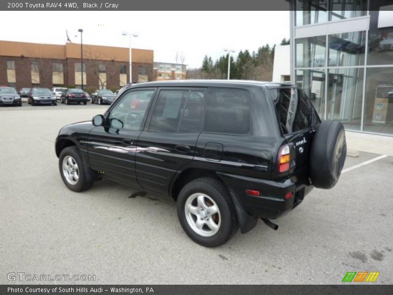 Black / Gray 2000 Toyota RAV4 4WD