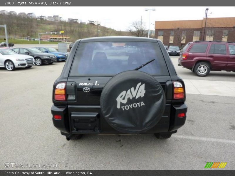 Black / Gray 2000 Toyota RAV4 4WD