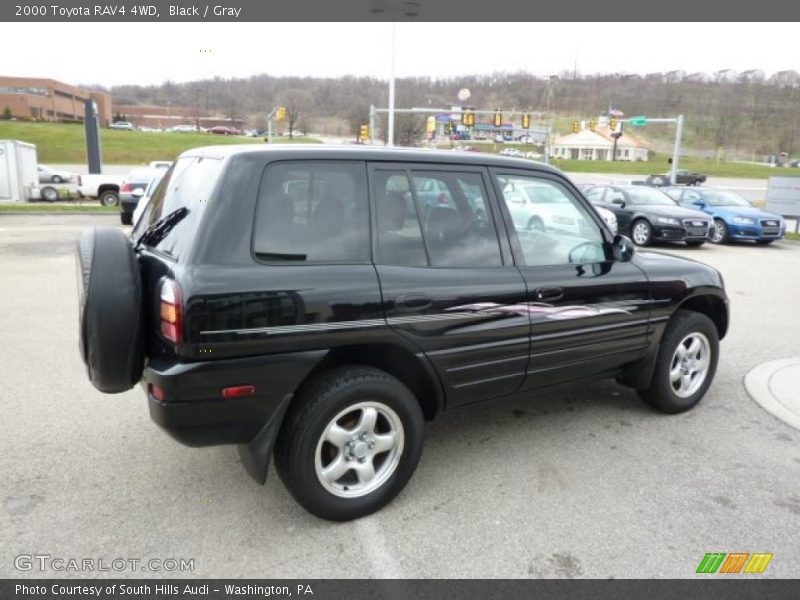 Black / Gray 2000 Toyota RAV4 4WD