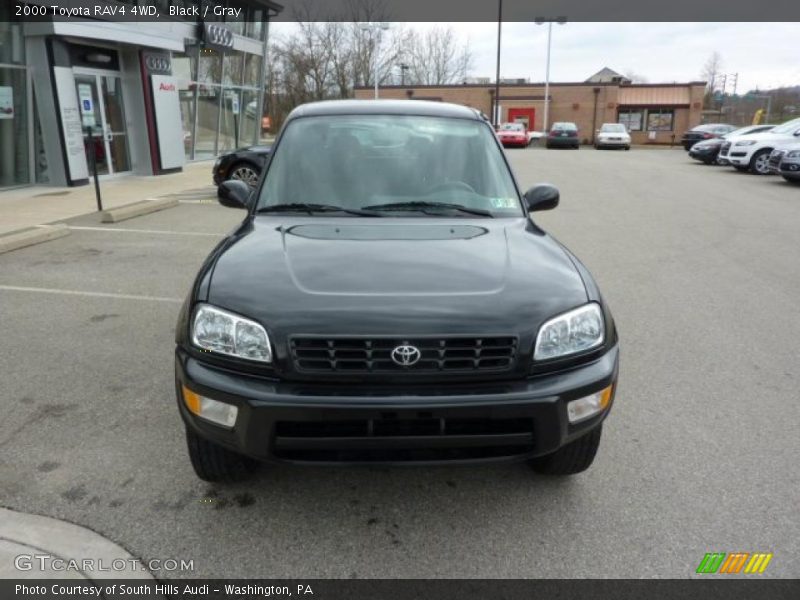 Black / Gray 2000 Toyota RAV4 4WD