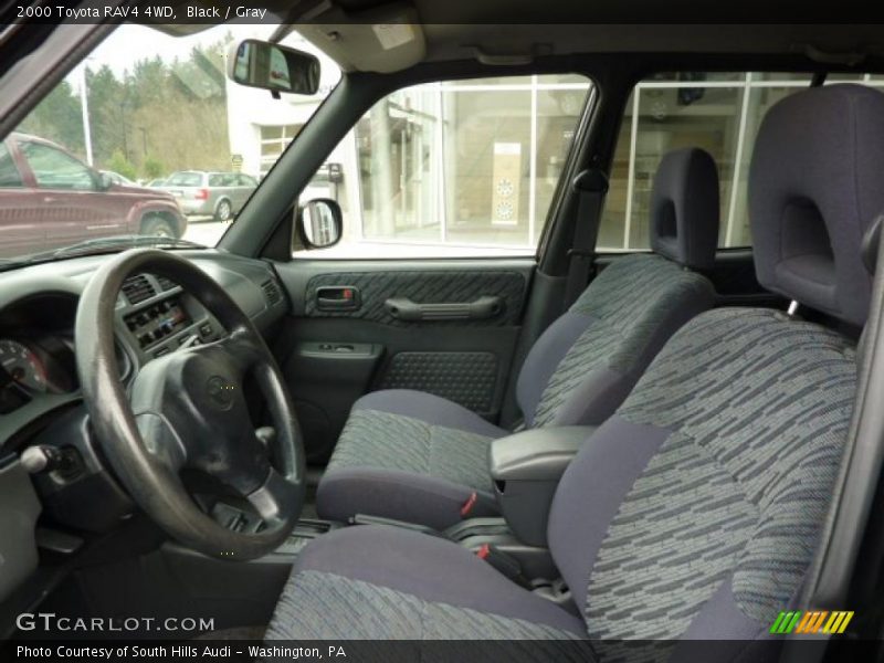Black / Gray 2000 Toyota RAV4 4WD