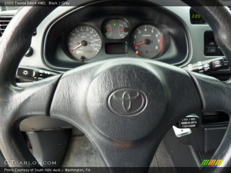 Black / Gray 2000 Toyota RAV4 4WD