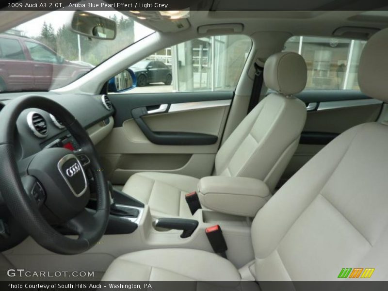  2009 A3 2.0T Light Grey Interior