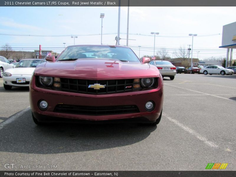 Red Jewel Metallic / Black 2011 Chevrolet Camaro LT/RS Coupe