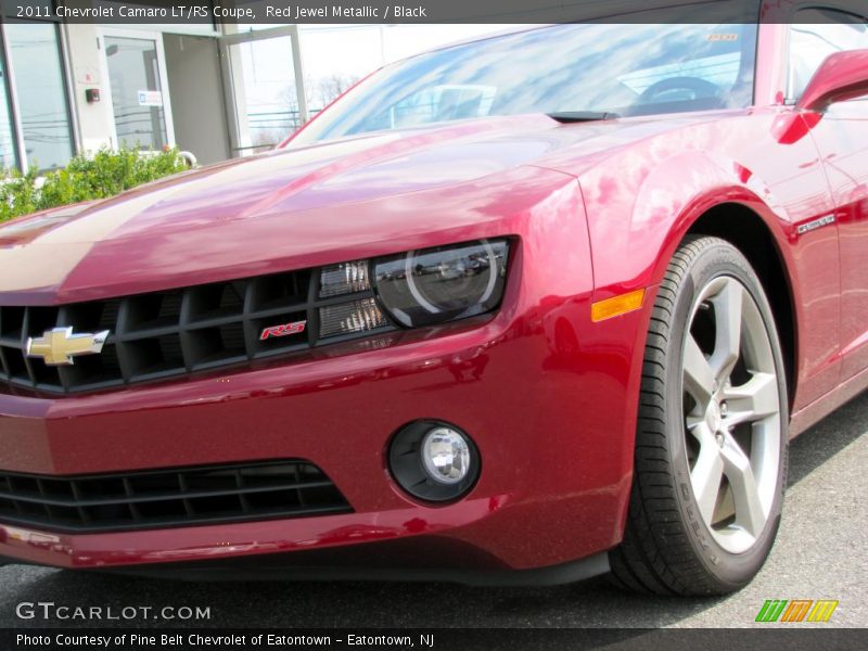 Red Jewel Metallic / Black 2011 Chevrolet Camaro LT/RS Coupe
