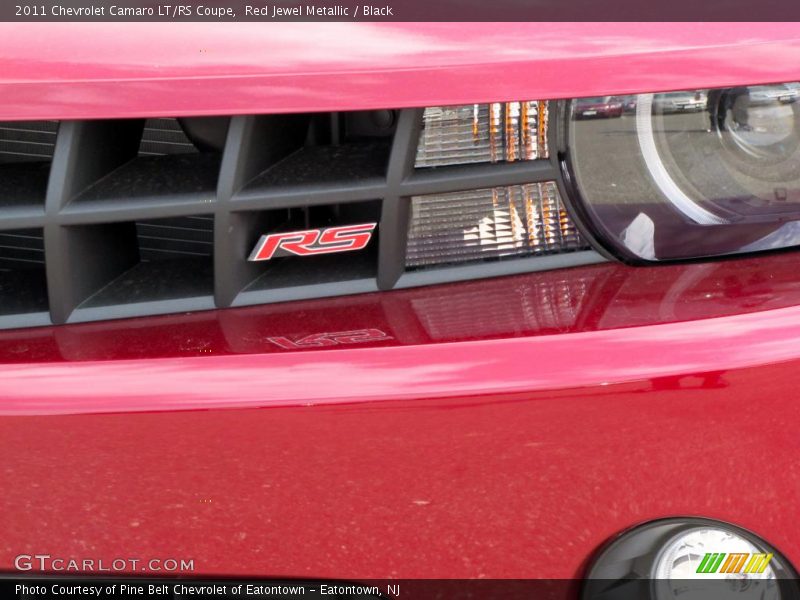 Red Jewel Metallic / Black 2011 Chevrolet Camaro LT/RS Coupe