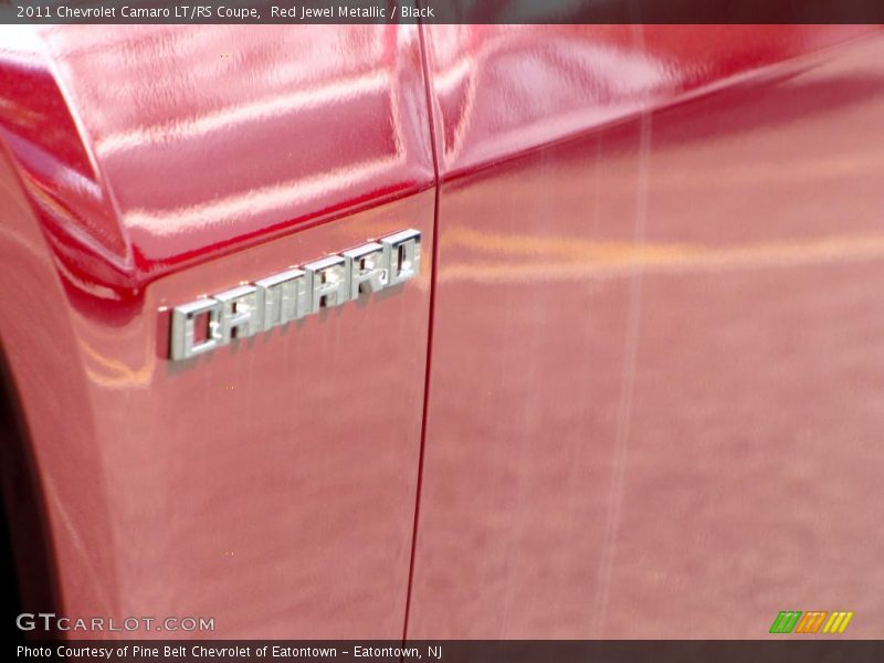 Red Jewel Metallic / Black 2011 Chevrolet Camaro LT/RS Coupe