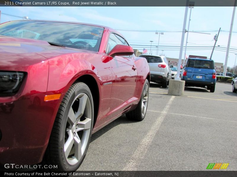Red Jewel Metallic / Black 2011 Chevrolet Camaro LT/RS Coupe