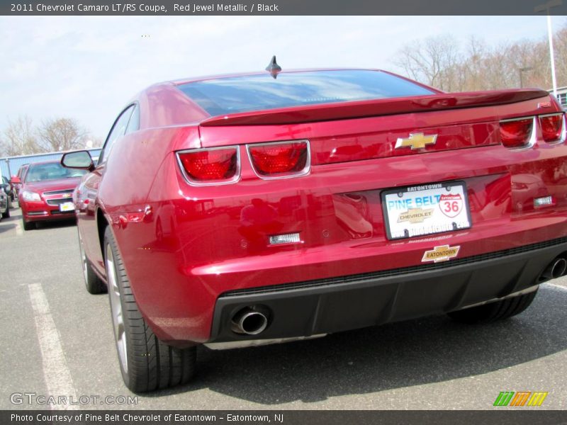 Red Jewel Metallic / Black 2011 Chevrolet Camaro LT/RS Coupe