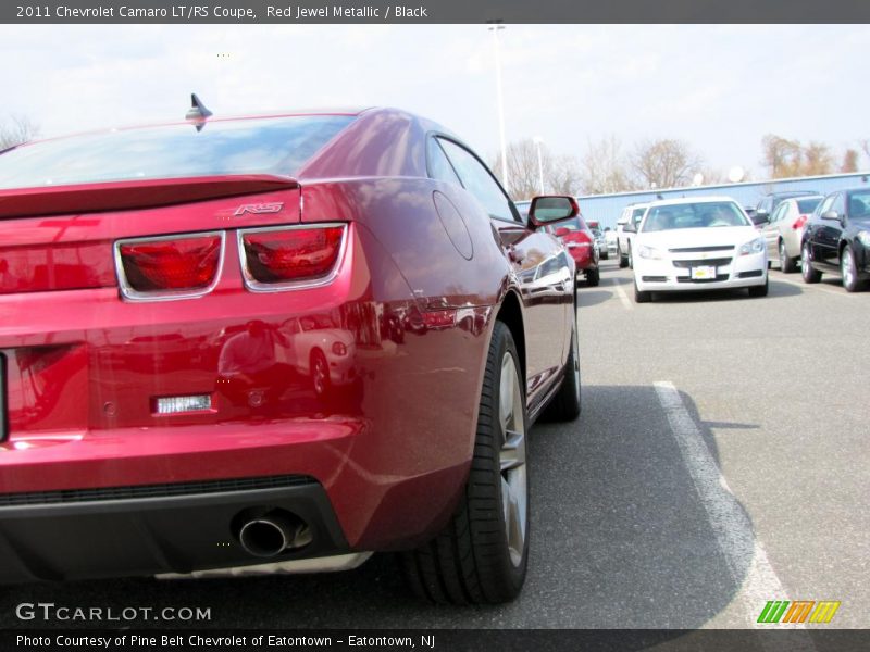 Red Jewel Metallic / Black 2011 Chevrolet Camaro LT/RS Coupe