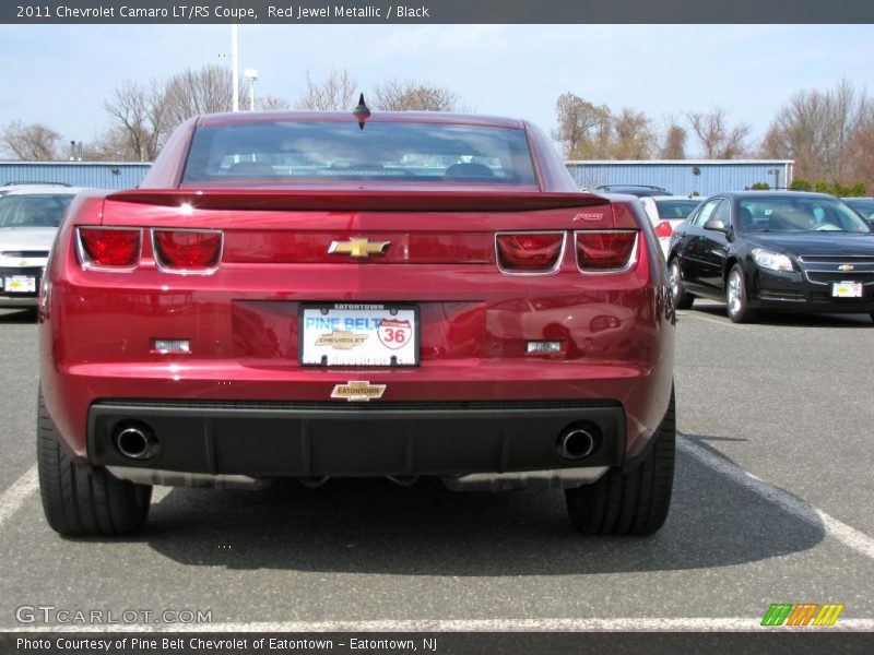 Red Jewel Metallic / Black 2011 Chevrolet Camaro LT/RS Coupe