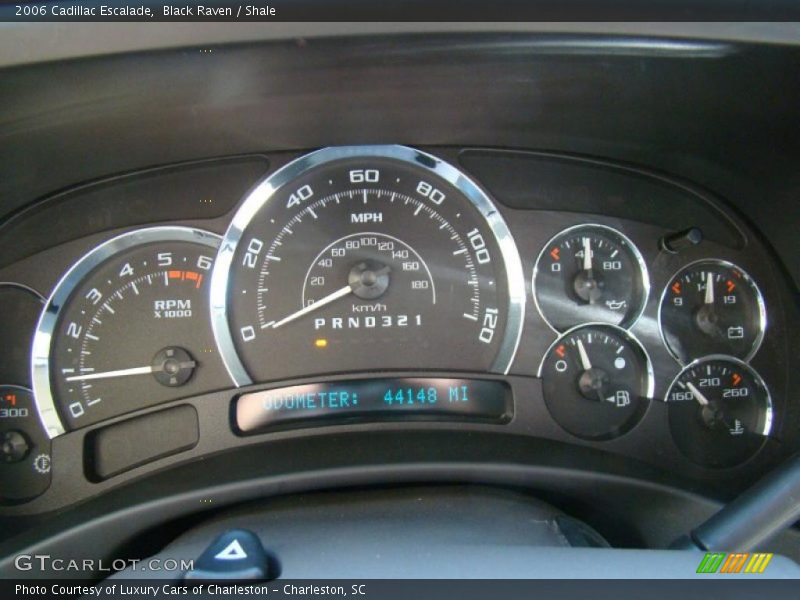  2006 Escalade   Gauges