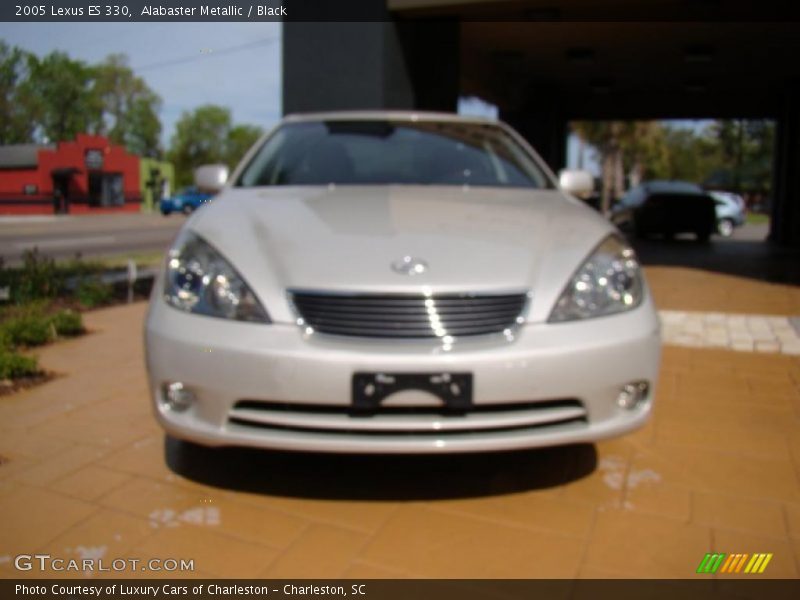 Alabaster Metallic / Black 2005 Lexus ES 330